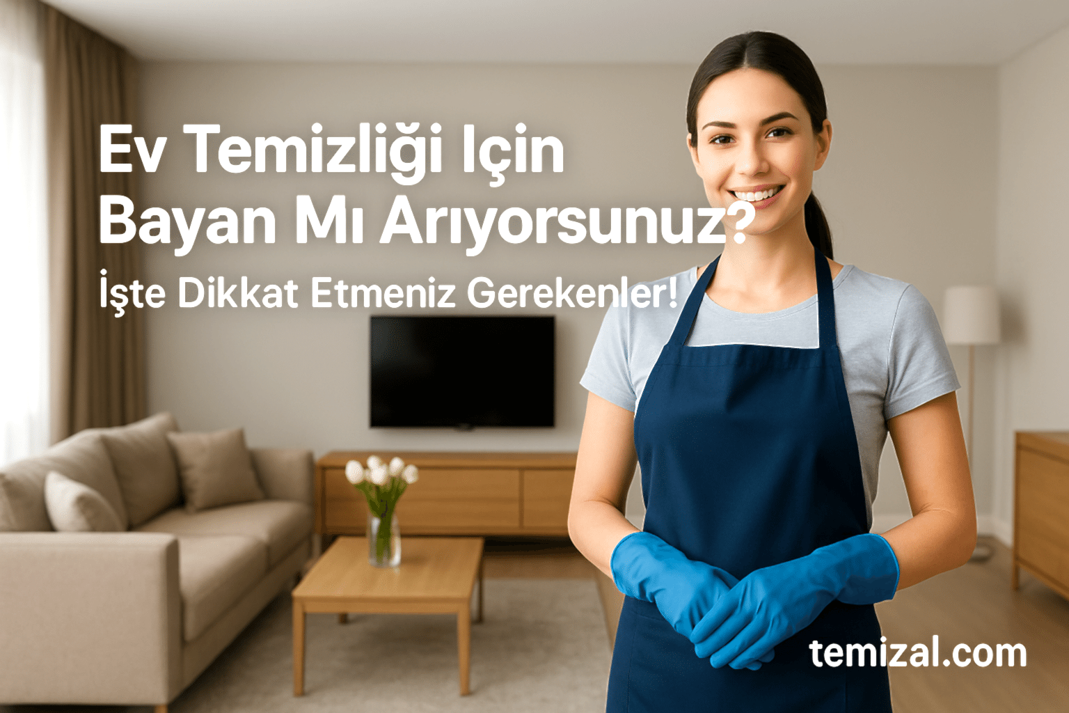 Ev Temizliği İçin Bayan Mı Arıyorsunuz? İşte Dikkat Etmeniz Gerekenler!