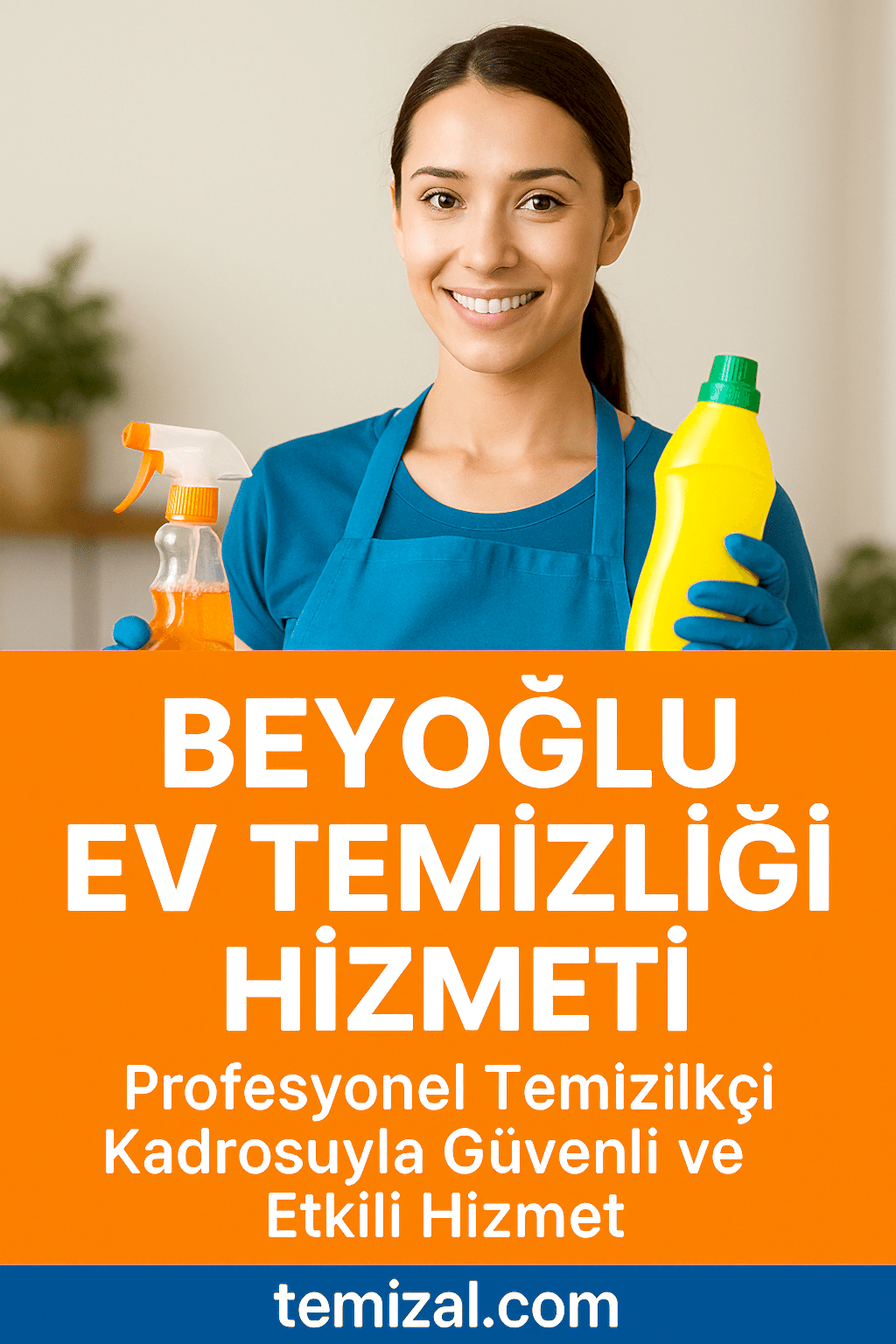 Beyoğlu Ev Temizliği Hizmeti: Profesyonel Temizlikçi Kadrosuyla Güvenli ve Etkili Hizmet